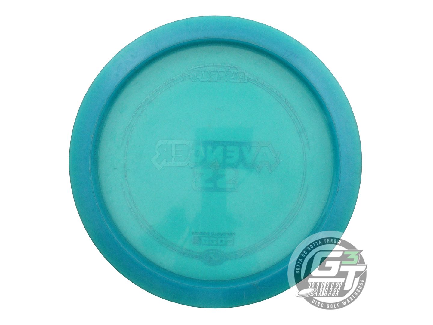 USED Discraft Z Avenger SS 174g Teal Purple Rose Foil Distance Driver Golf Disc