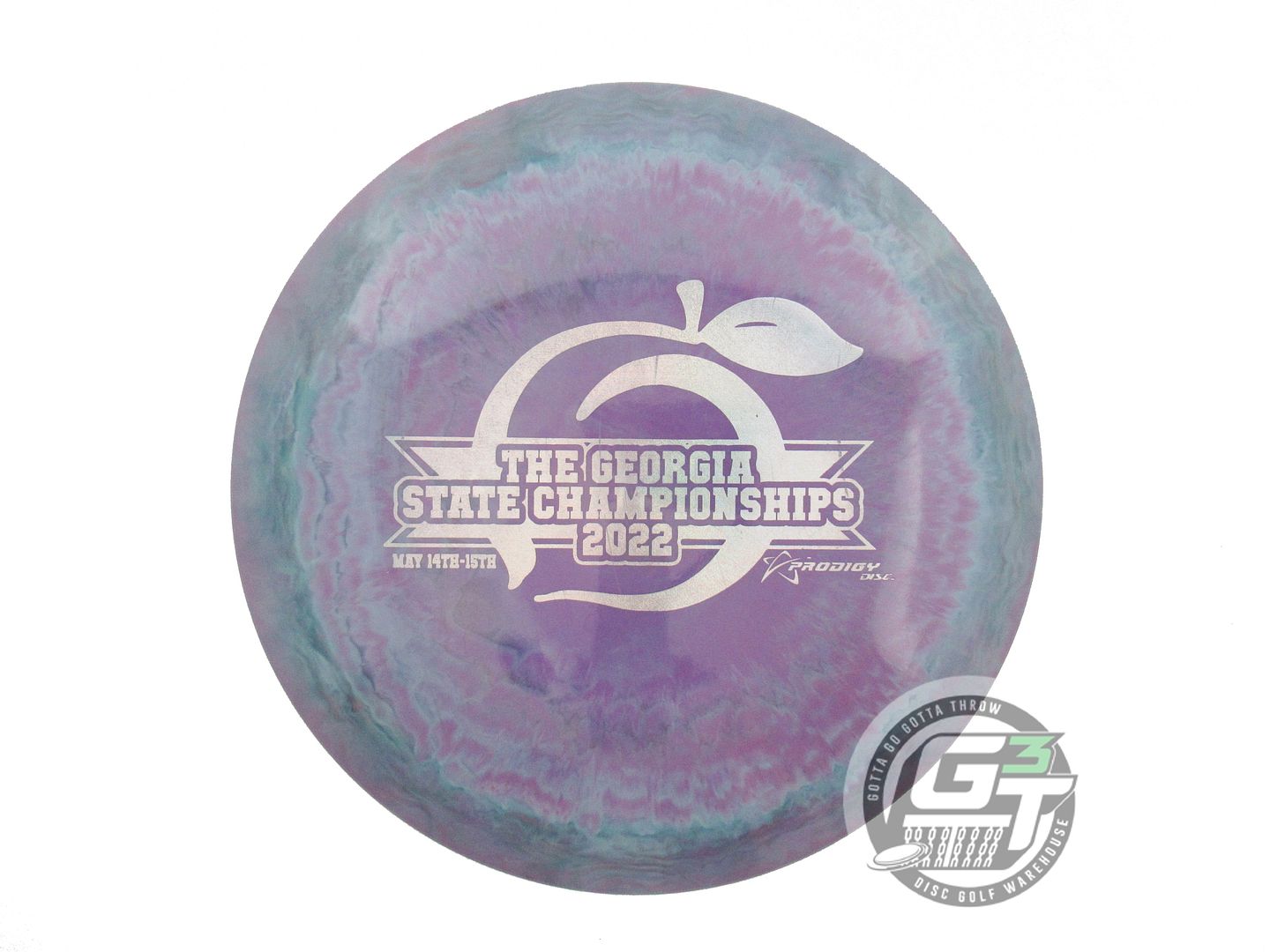 USED Prodigy Discs 400 Spectrum D2 Pro 174g Purple-Teal Distance Driver Disc