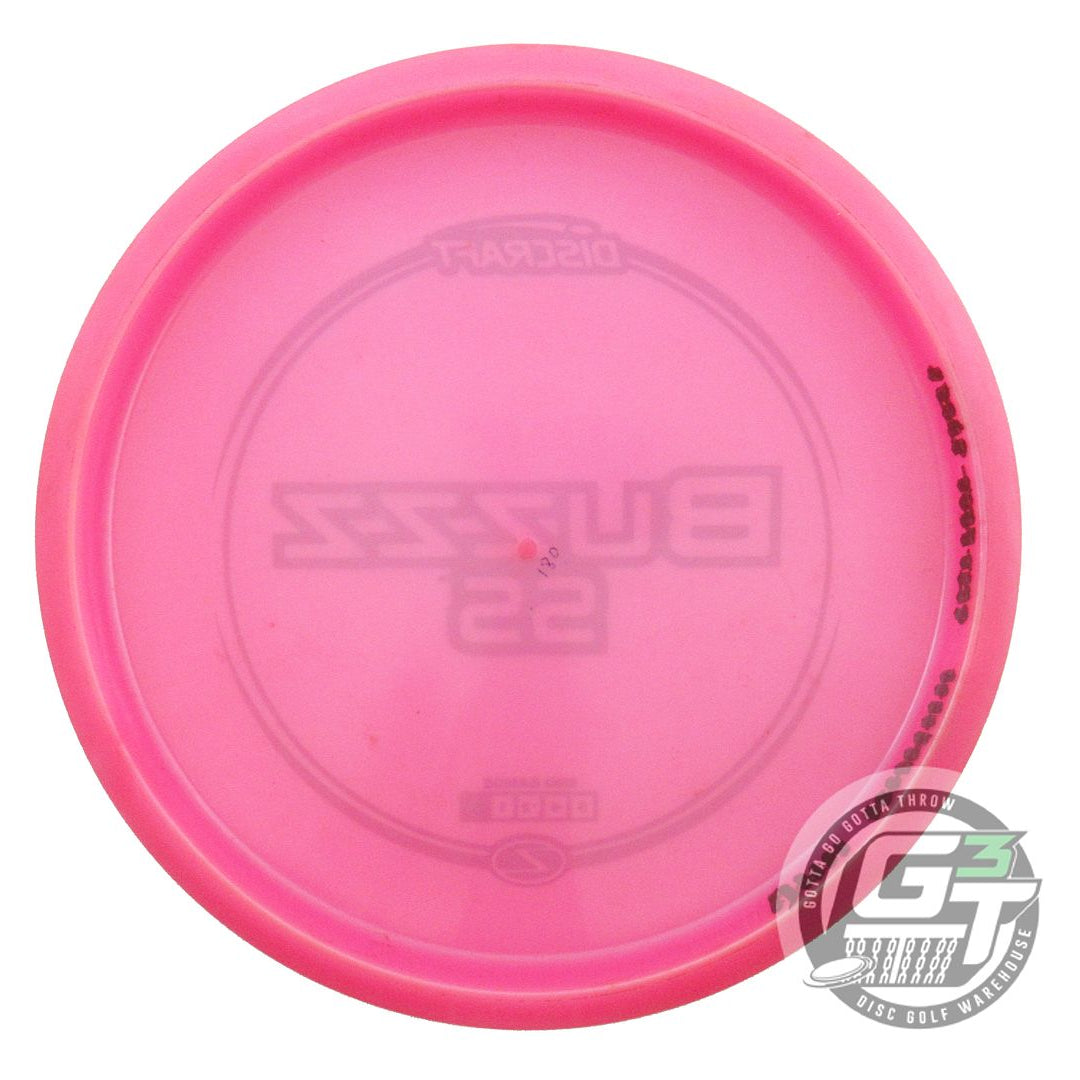 USED Discraft Z Buzzz SS 180g Pink Teal Foil Midrange Golf Disc