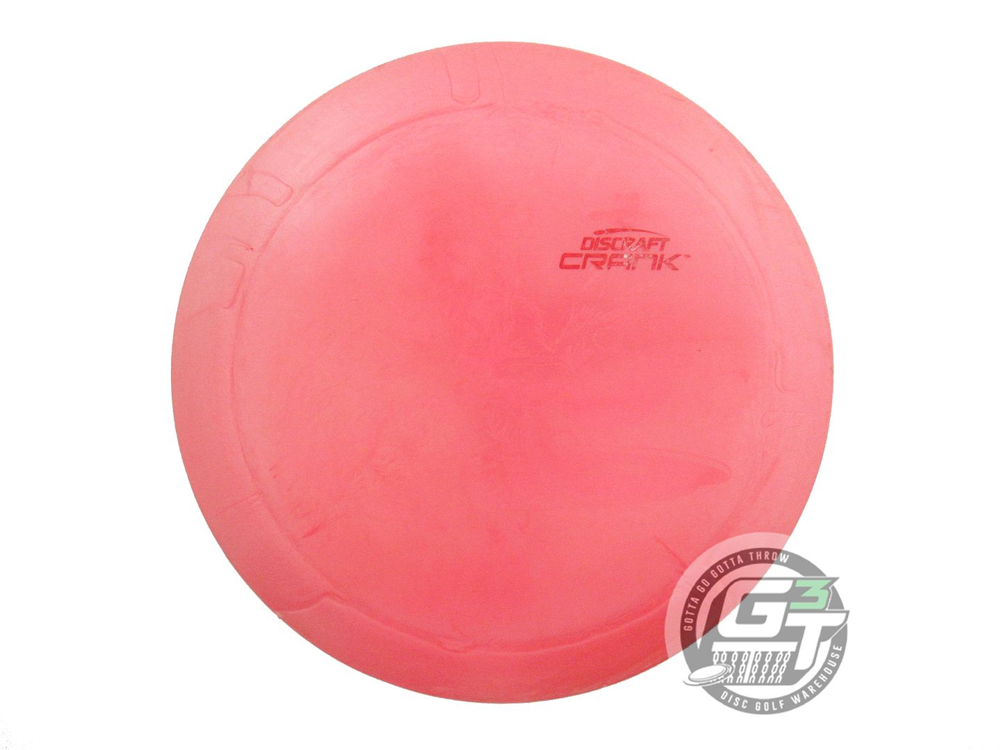 USED Discraft Big Z Crank 176g Pink Red Foil Distance Driver Golf Disc