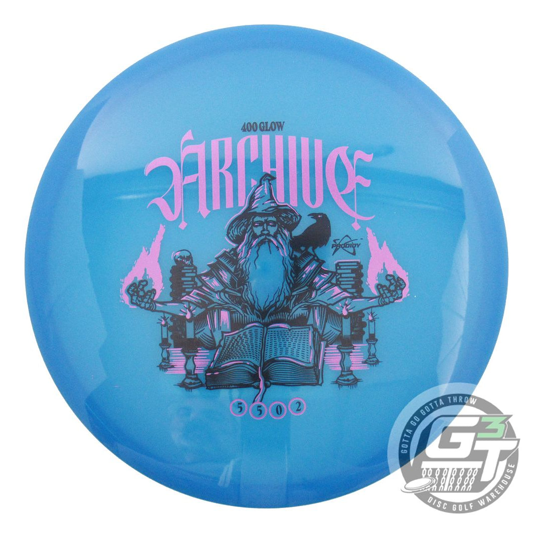 Prodigy Limited Edition Summoner Stamp 400 Glow Series Archive Midrange Golf Disc (Individually Listed)