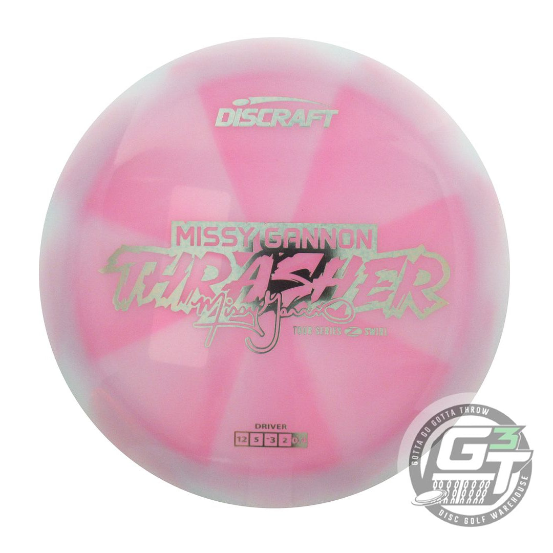 Discraft Limited Edition 2025 Tour Series Missy Gannon Swirl Elite Z Thrasher Distance Driver Golf Disc (Individually Listed)