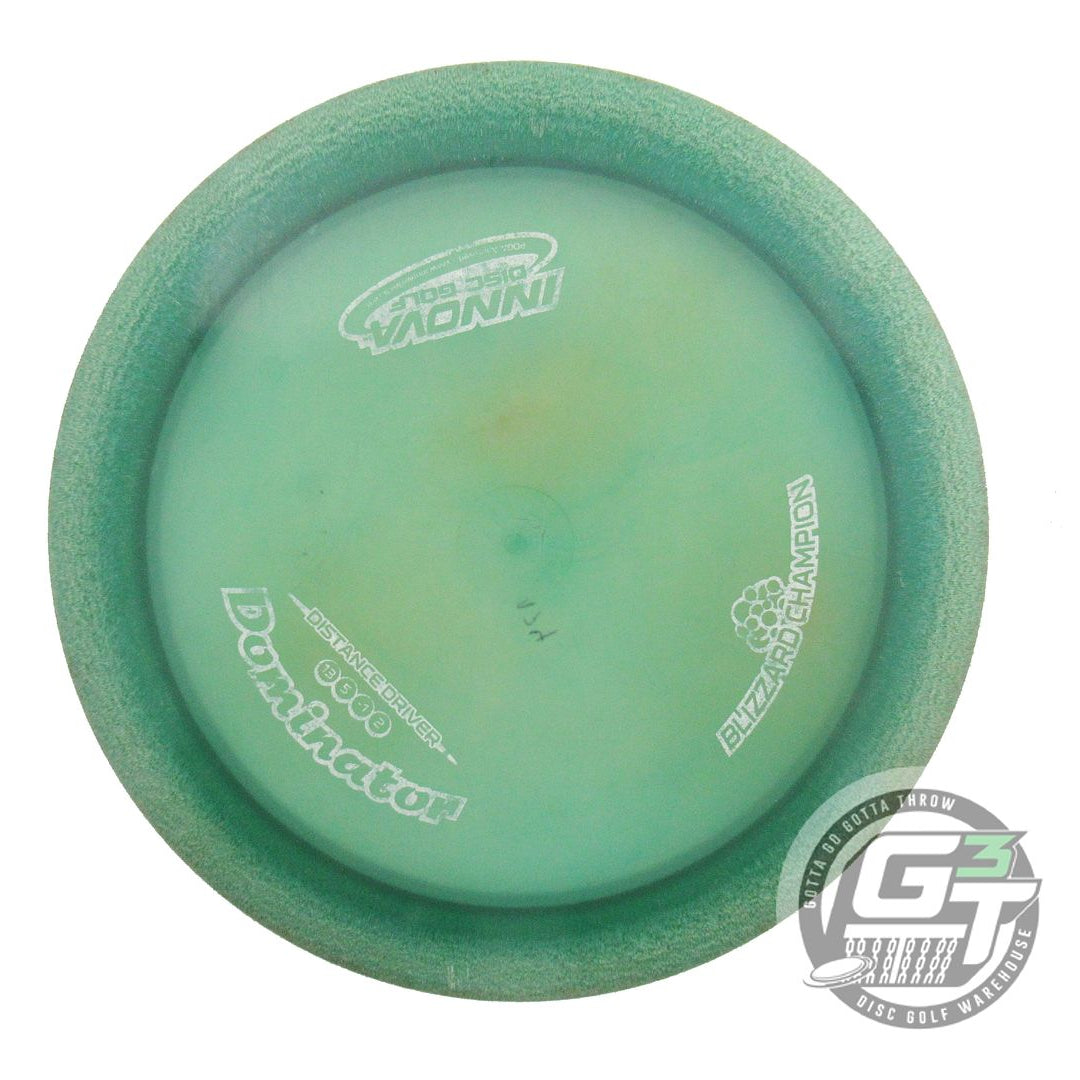 USED Innova Blizzard Dominator 158g Green White Stamp Distance Driver Golf Disc
