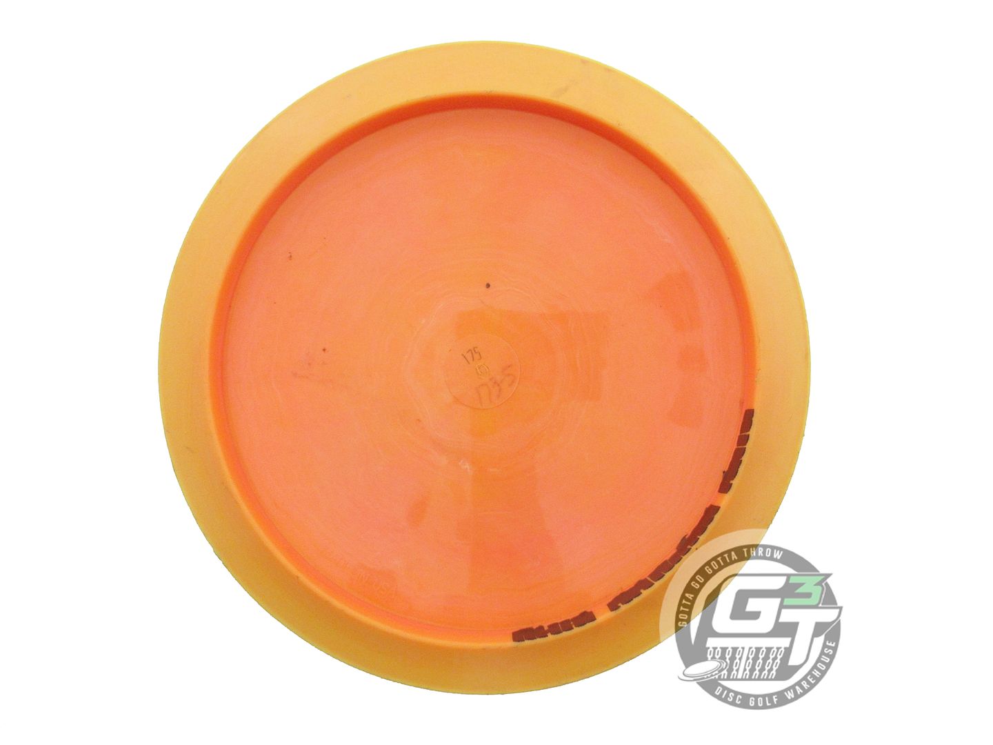 USED Infinite Swirly S-Blend Roman/Ronin 175g Yellow-Orange Driver Golf Disc