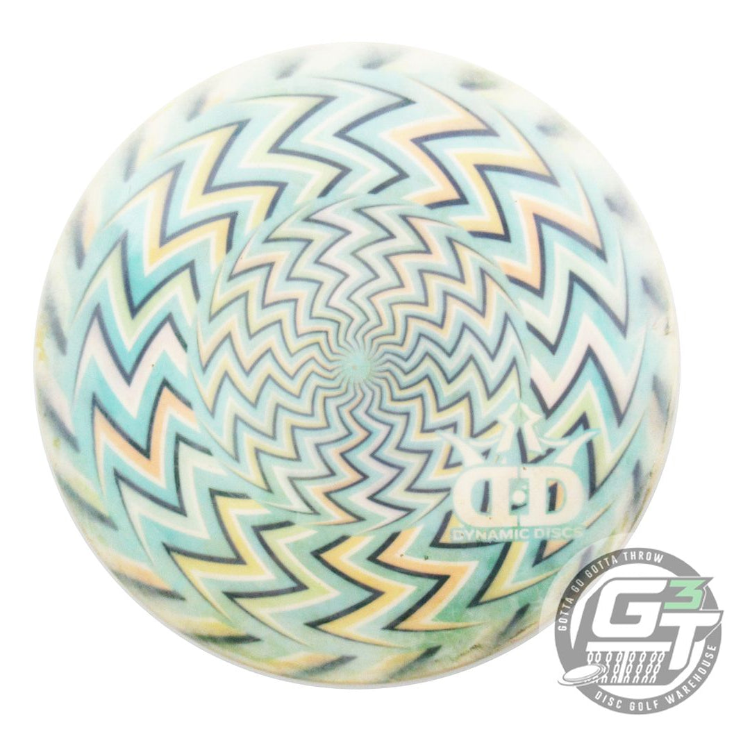 USED Dynamic Discs DyeMax Fuzion Defender 172g GEOMETRIC Distance Driver Disc