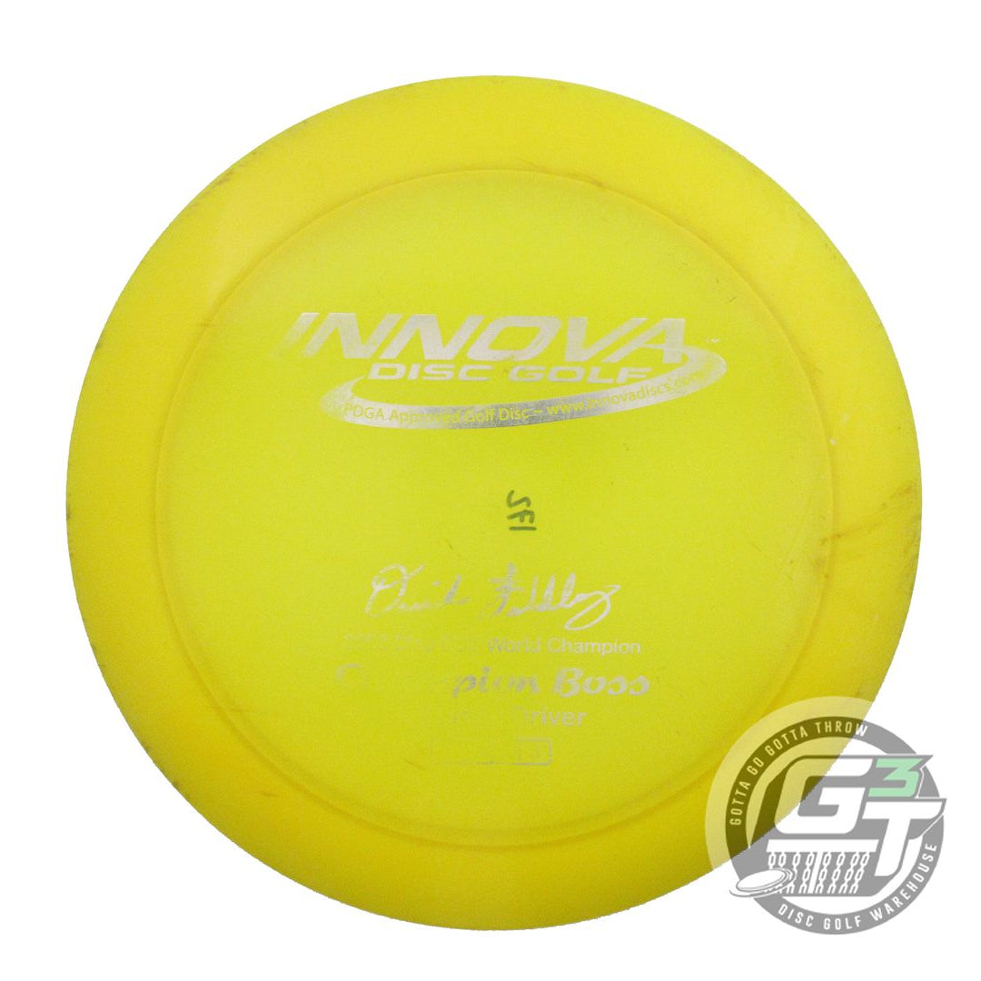 USED Innova Champion Beast 172g Yellow Silver Foil Distance Driver Golf Disc