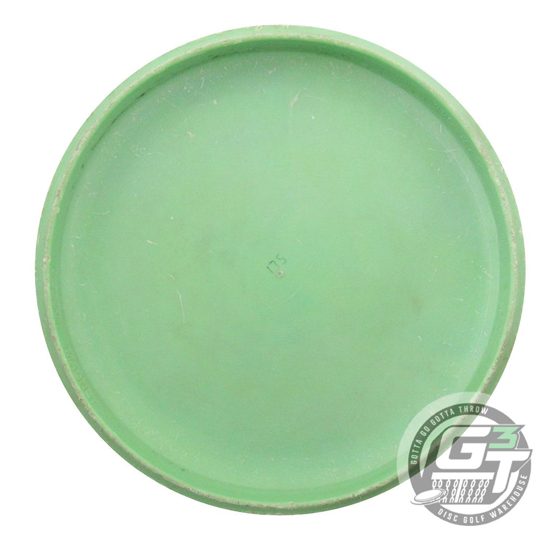 USED Discraft Pro D Magnet 175g Green Zebra Foil Putter Golf Disc