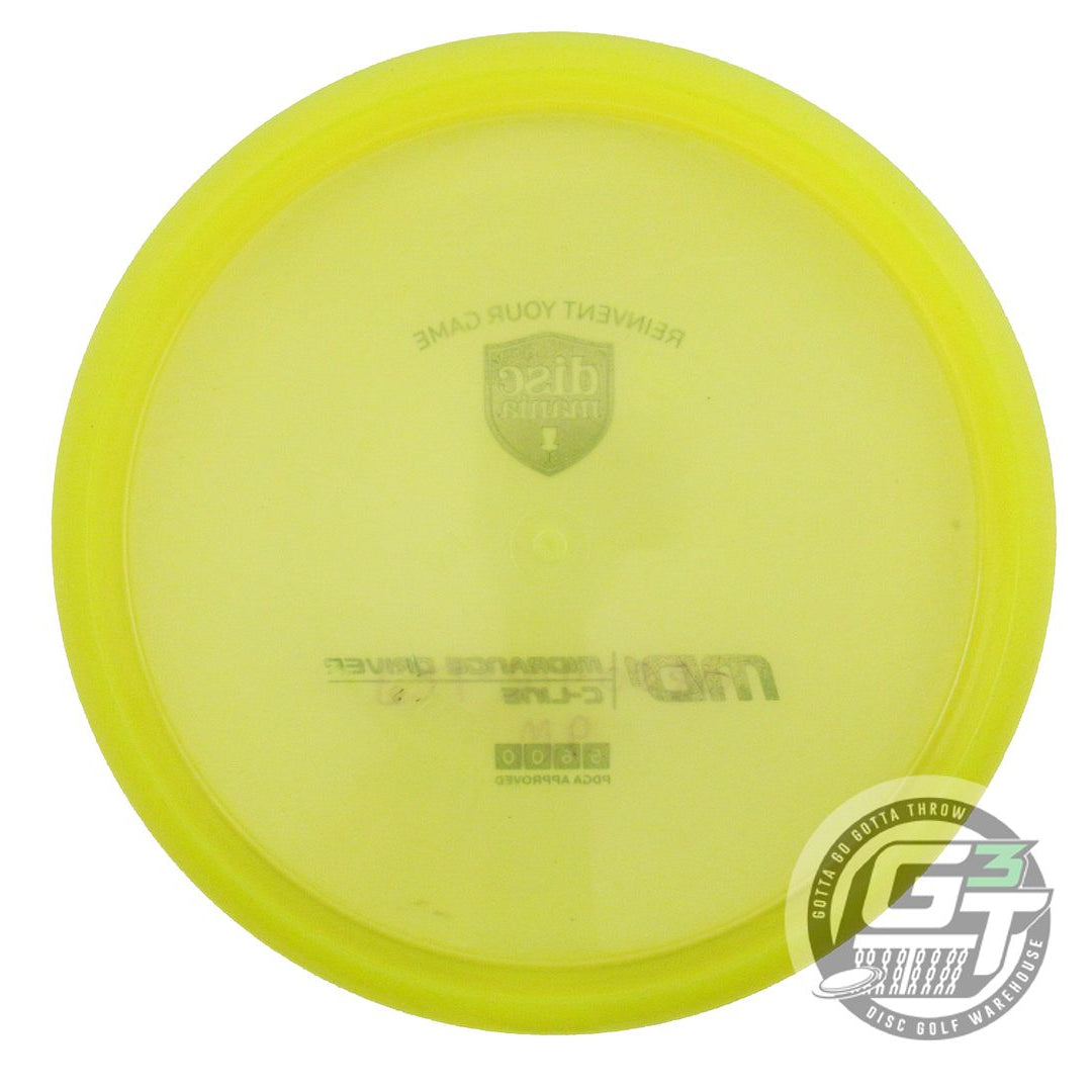 USED DiscMania C-Line MD1 180g Yellow Blue Foil Midrange Golf Disc