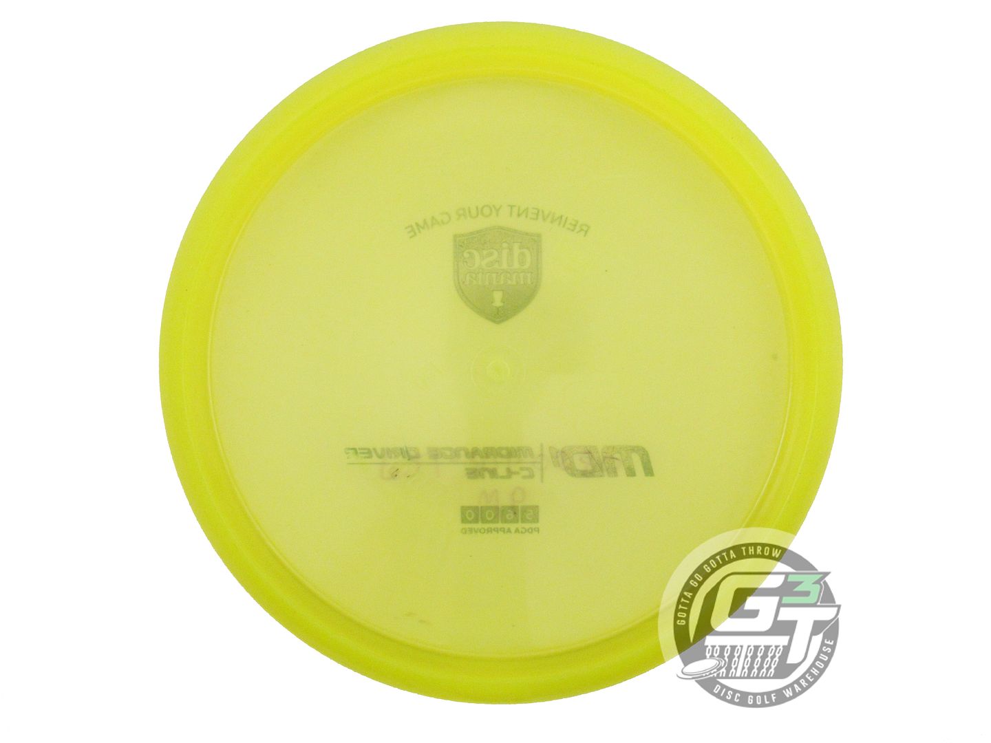 USED DiscMania C-Line MD1 180g Yellow Blue Foil Midrange Golf Disc