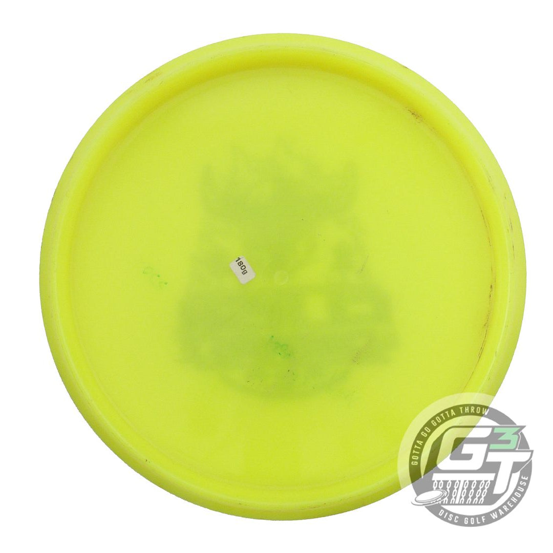USED DiscMania Neo Mutant 180g Yellow Blue Shatter Foil Midrange Golf Disc