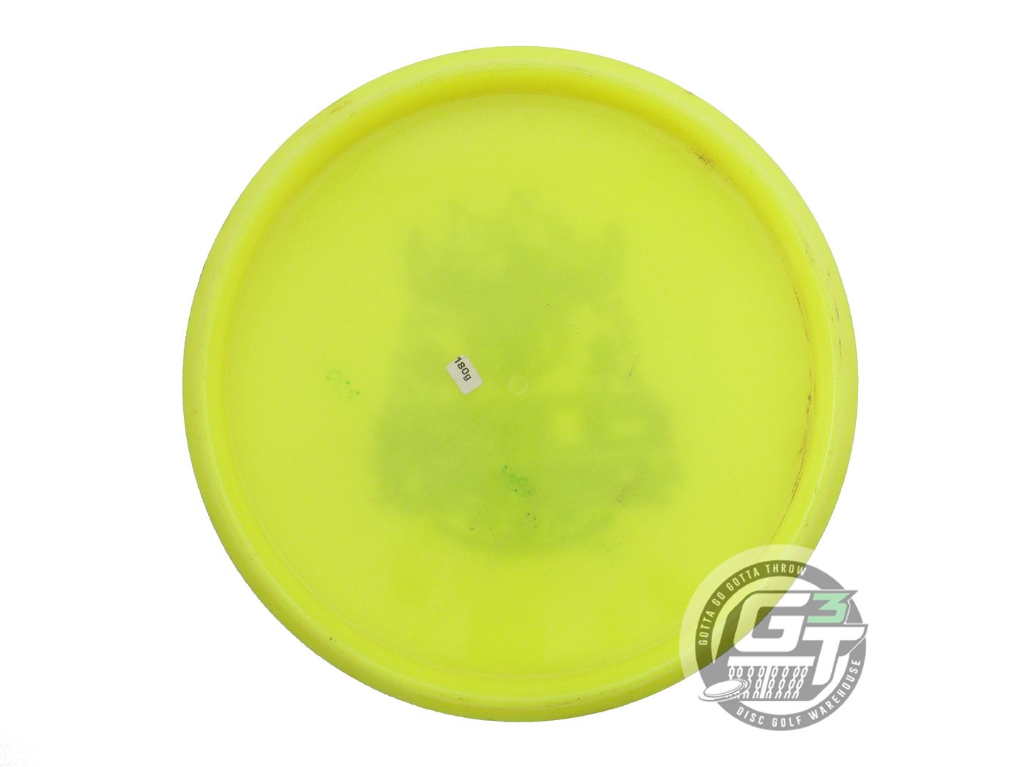USED DiscMania Neo Mutant 180g Yellow Blue Shatter Foil Midrange Golf Disc