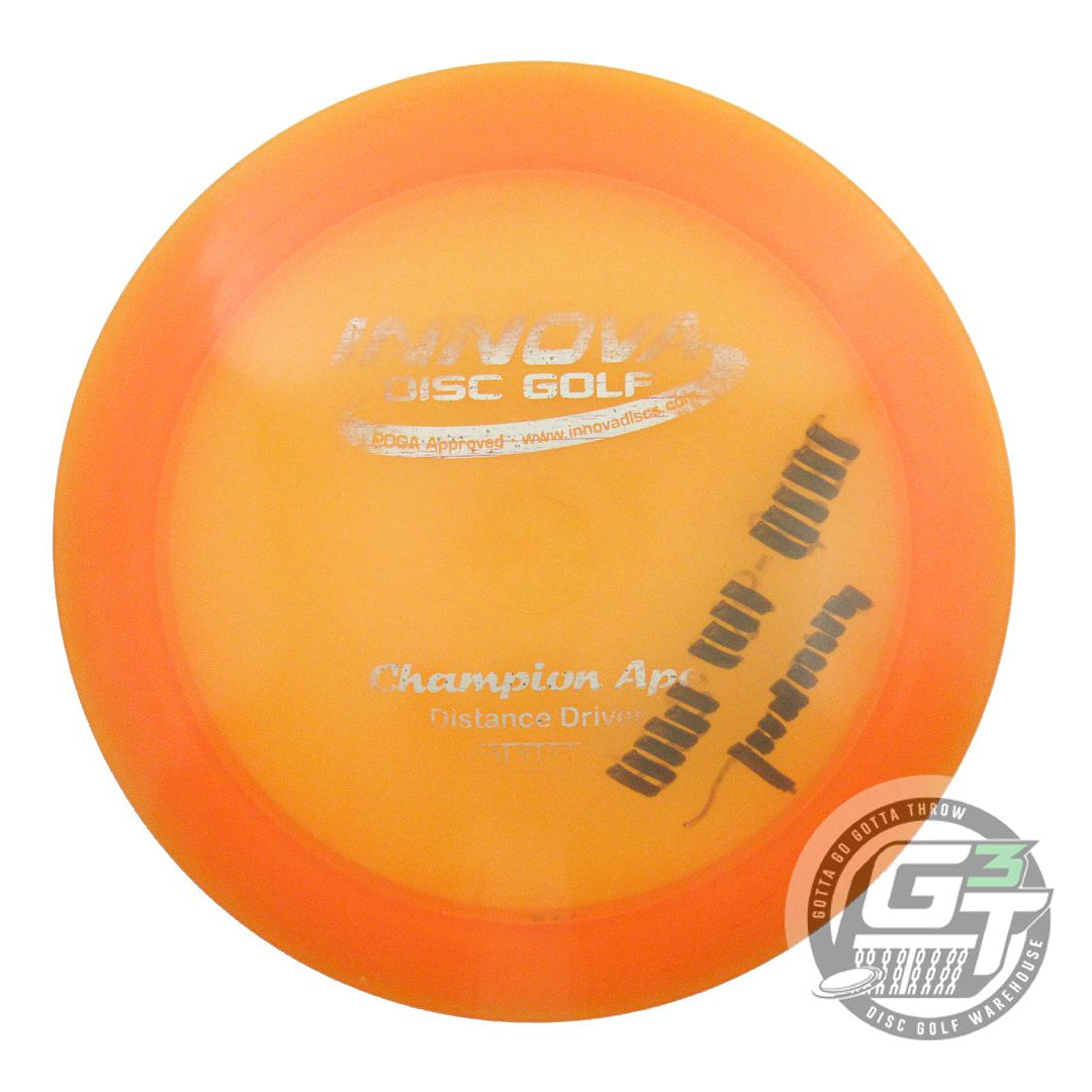 USED Innova Champion Ape 173g Orange Silver Stamp Distance Driver Golf Disc