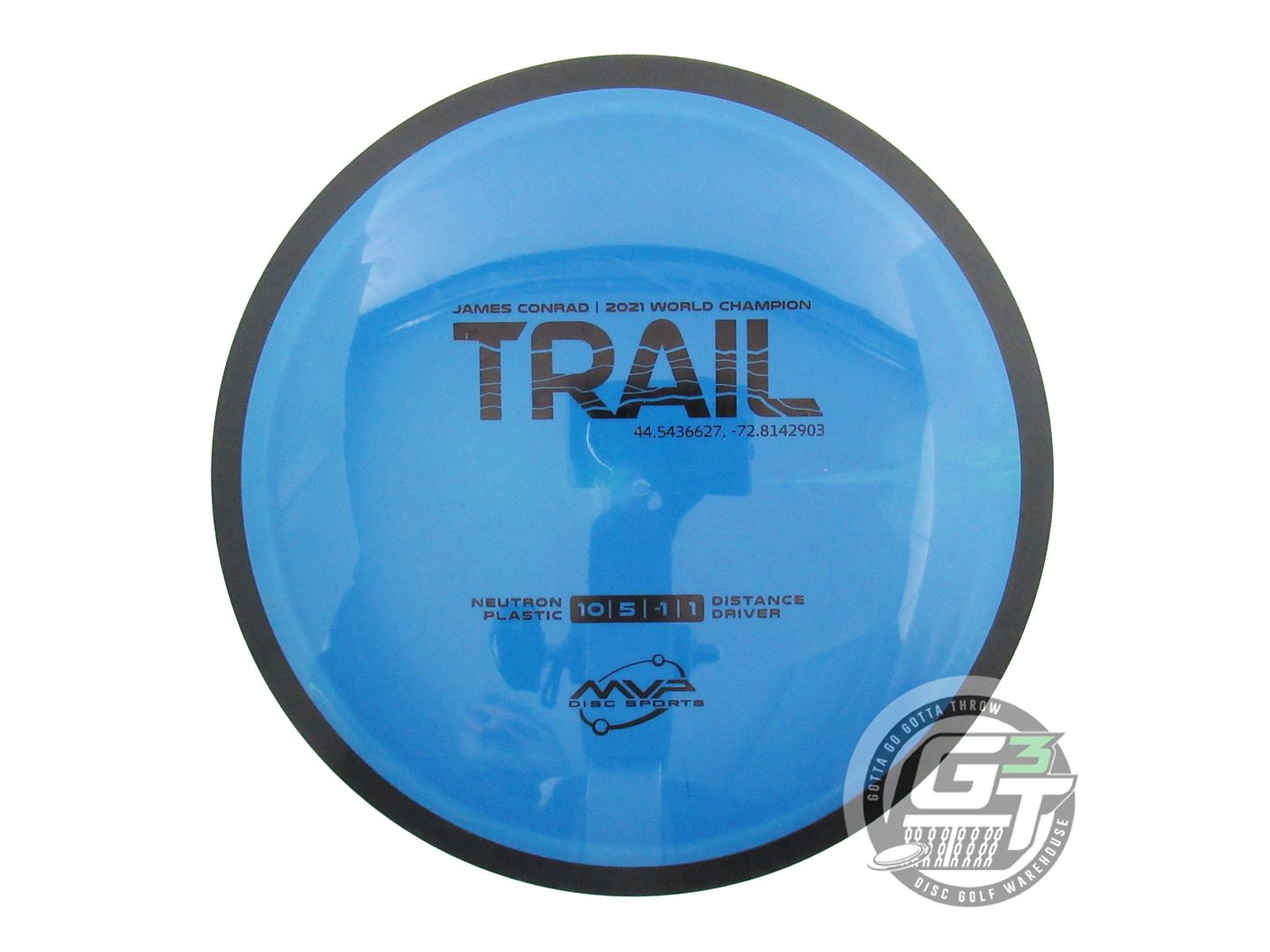 USED MVP Disc Sports Classic Neutron Trail 172g Blue Distance Driver Golf Disc