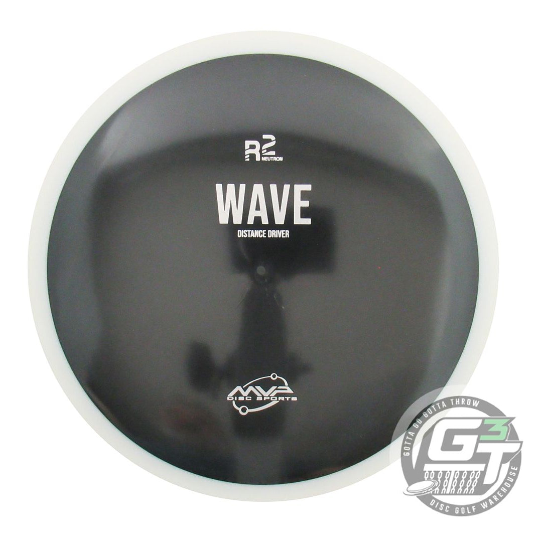 NOS MVP Disc Sports R2 Neutron Wave 172g Black White Rim A Distance Driver Disc