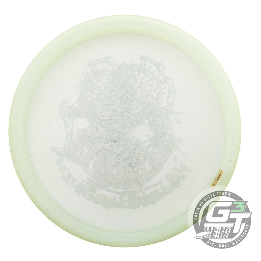 USED Discraft X-OUT HALLOWEEN Glo Z Buzzz 179g Green Foil Midrange Golf Disc