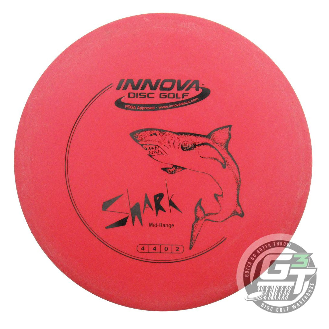 USED Innova DX Shark 180g Red Black Stamp Midrange Golf Disc