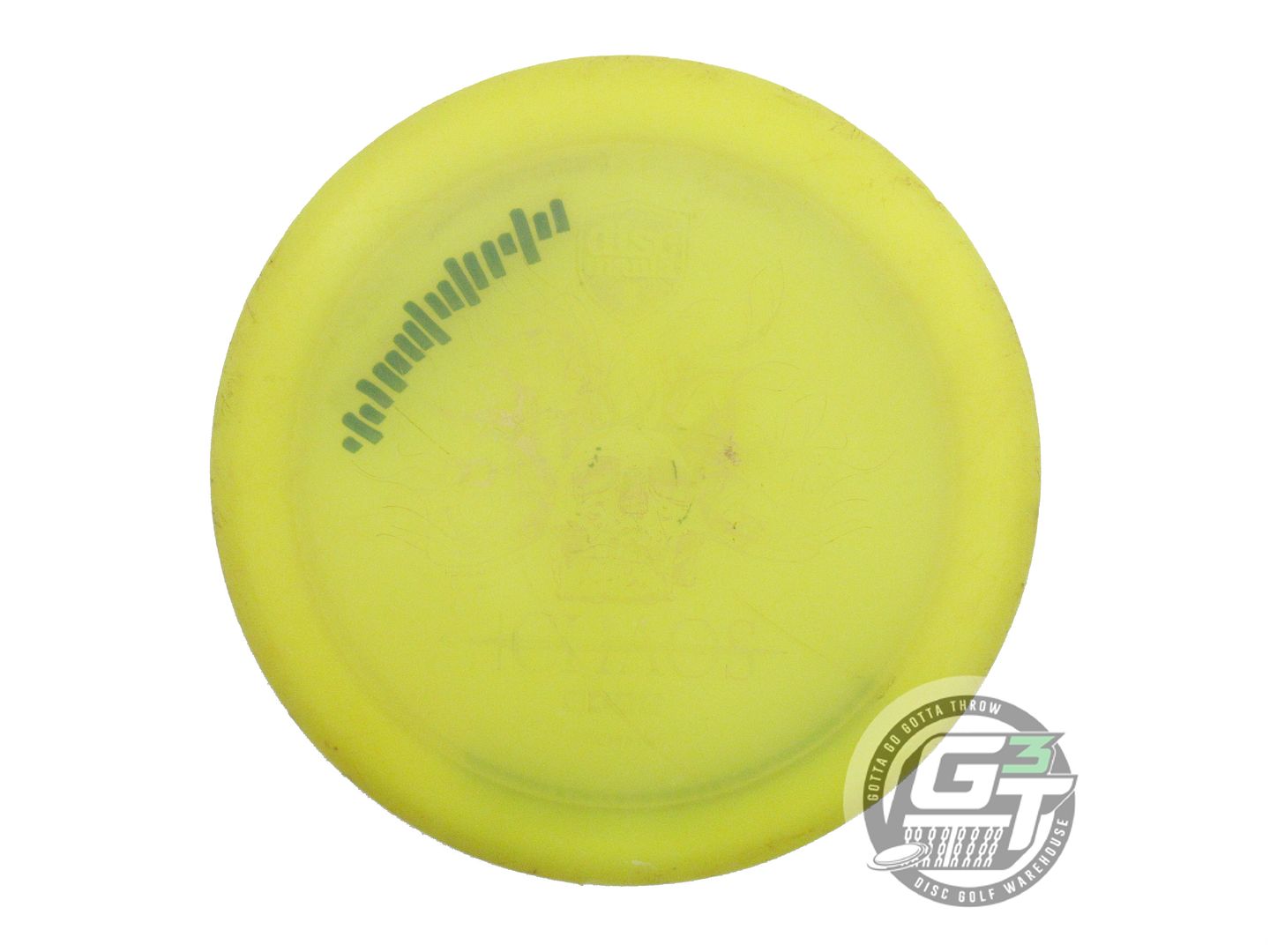 USED DiscMania C-Line PD2 175g Yellow Wiped Stamp Distance Driver Golf Disc