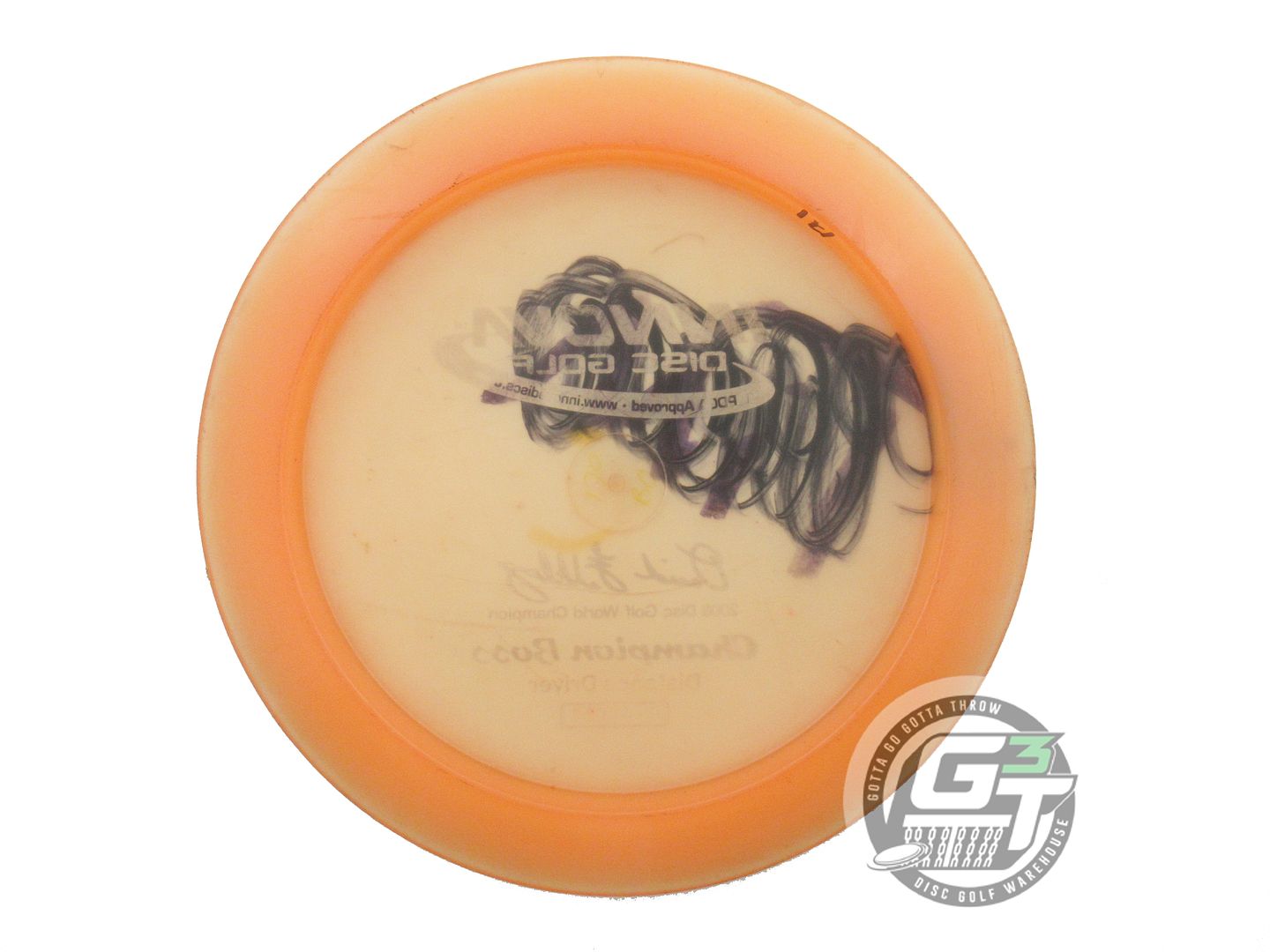 USED Innova Champion Boss 171g Peach Silver Foil FELDBERG Distance Driver Disc