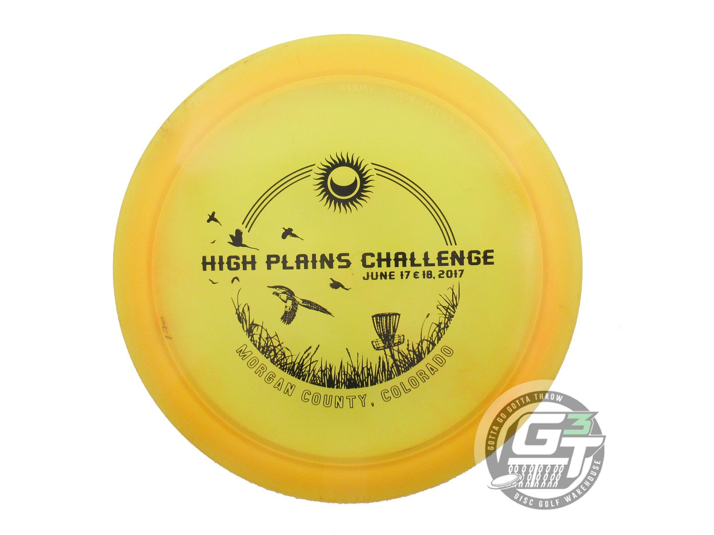 USED Innova Champion Firebird 170g Marigold Black Stamp Distance Driver Disc