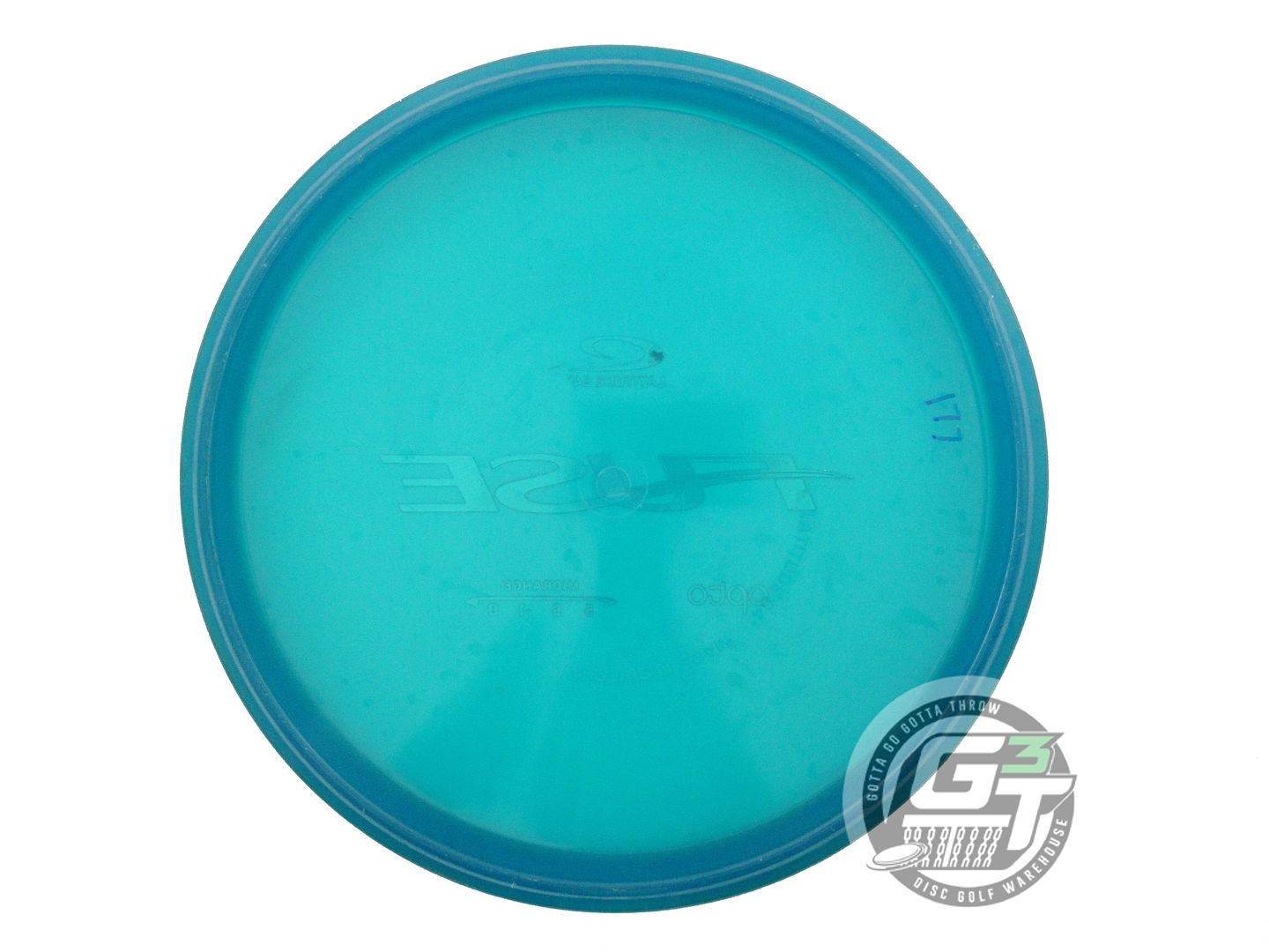USED Latitude 64 Opto Fuse 177g Blue Teal Foil Midrange Golf Disc