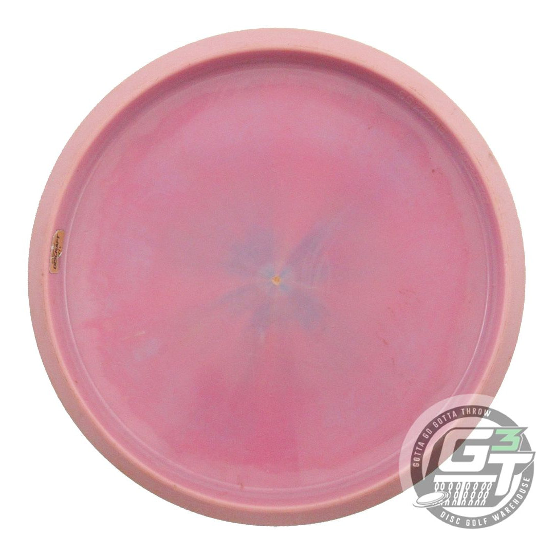 USED Discraft ESP Buzzz SS 182g Pink-Peach Blue Stamp Midrange Golf Disc