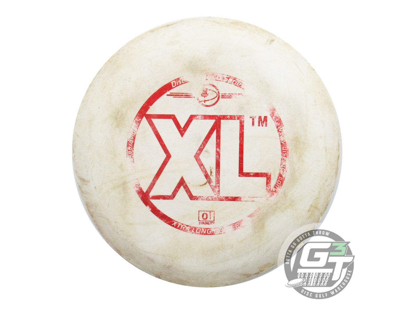 USED Discraft X-OUT Pro D XL 169g White Red Stamp OOP Distance Driver Golf Disc
