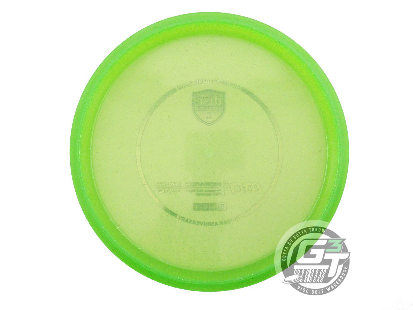 NOS DiscMania C-Line MD3 175g Lime Blue Camo Foil Midrange Golf Disc