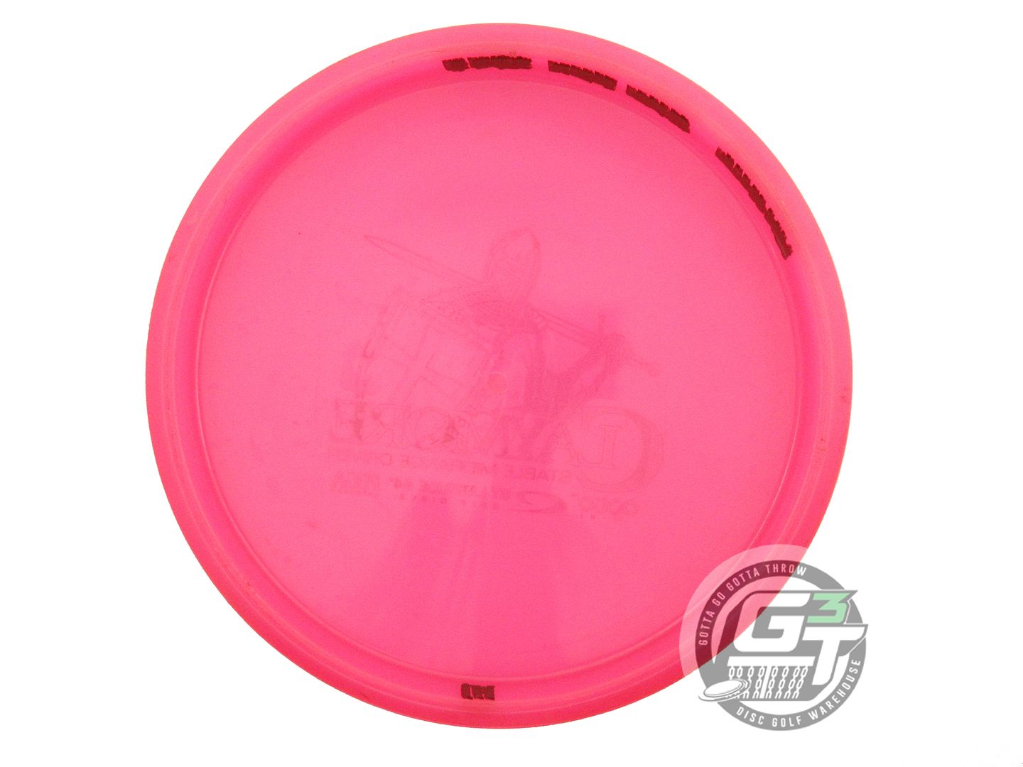 USED Latitude 64 Opto Claymore 174g Pink Lilac Foil Midrange Golf Disc