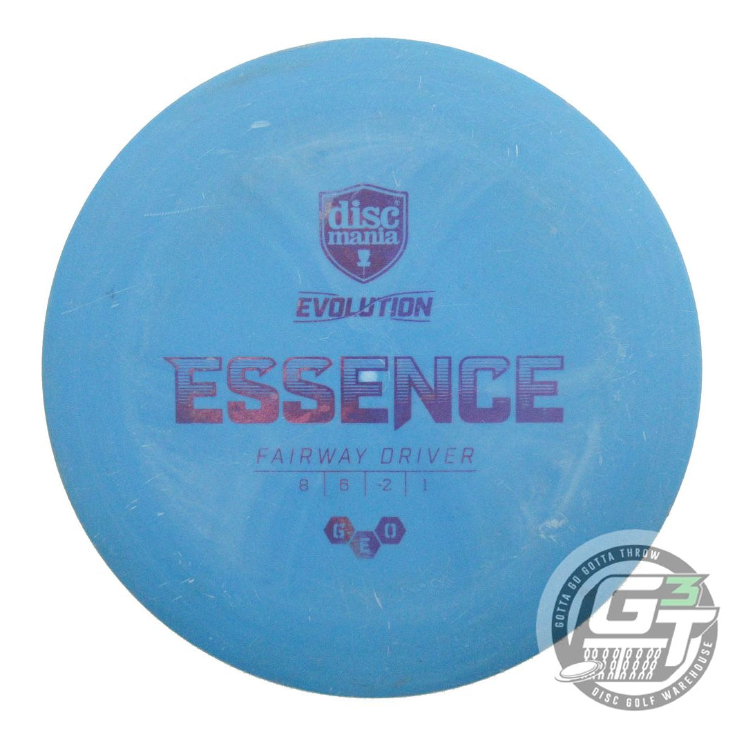 USED DiscMania GEO Essence 174g Blue Lilac Foil Driver Golf Disc