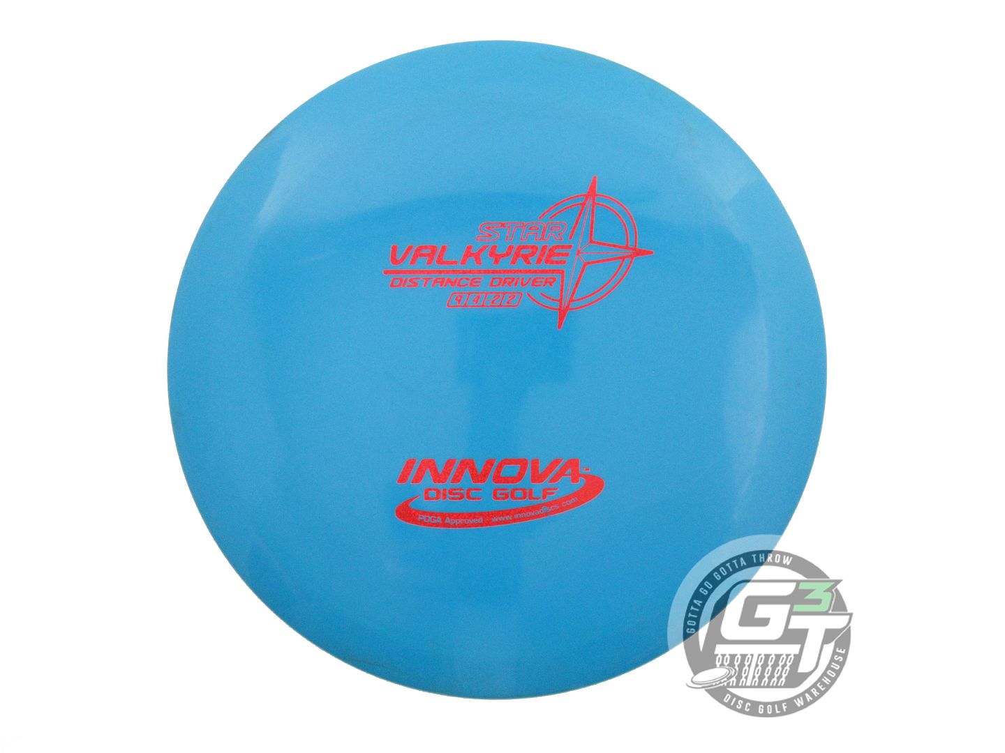 USED Innova Star Valkyrie 174g Teal Red Glitter Foil Distance Driver Golf Disc