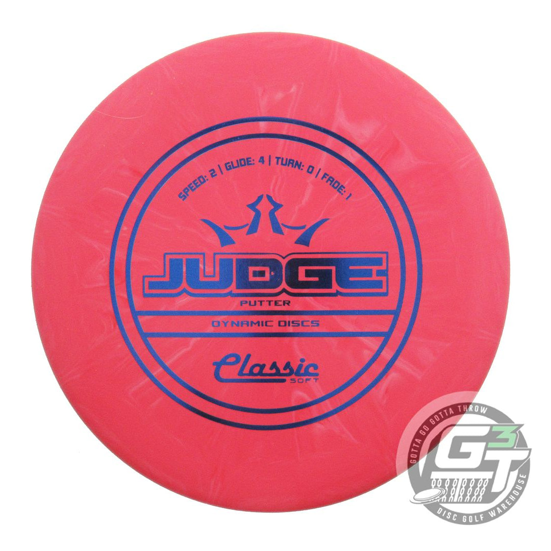 Dynamic Discs Classic Soft Burst Judge Putter Golf Disc (Individually Listed)