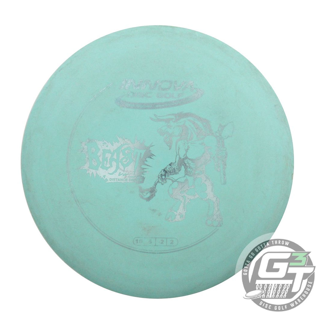USED Innova DX Beast 168g Seafoam Silver Foil Distance Driver Golf Disc