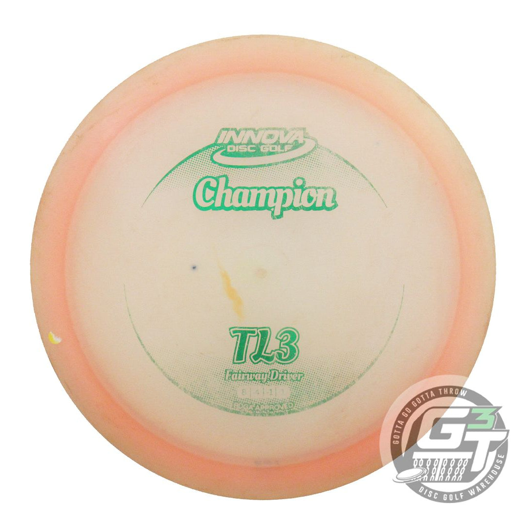 USED Innova Champion TL3 163g Peach Green Foil Fairway Driver Golf Disc