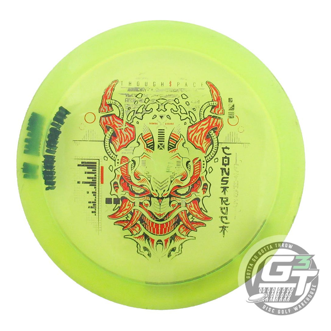 USED Thought Space Ethos Construct 174g Yellow Distance Driver Golf Disc