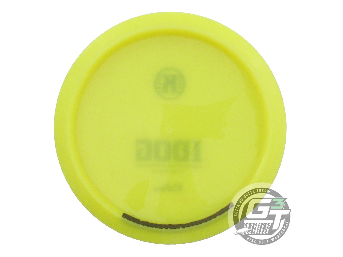 USED Kastaplast K1 Idog 176g Yellow Blue Foil Fairway Driver Golf Disc