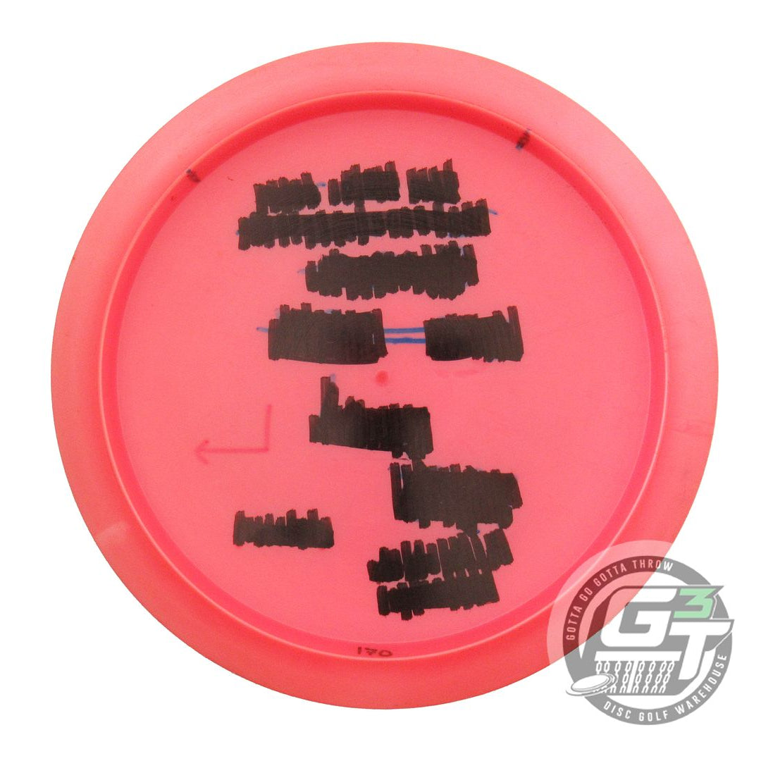USED Discraft Big Z Predator 170g Pink Blue Star Foil Fairway Driver Golf Disc