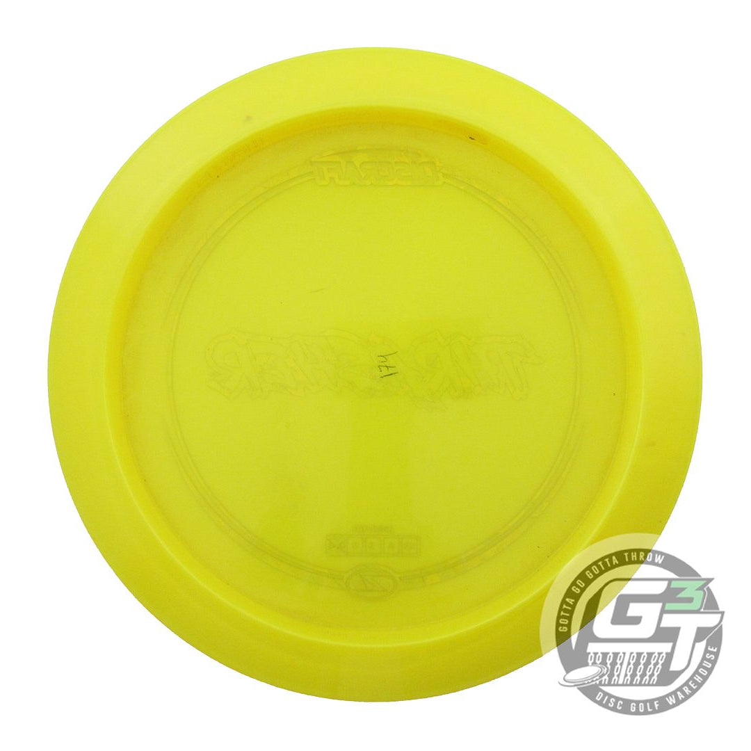 USED Discraft Z Thrasher 174g Yellow Red Shatter Foil Distance Driver Golf Disc