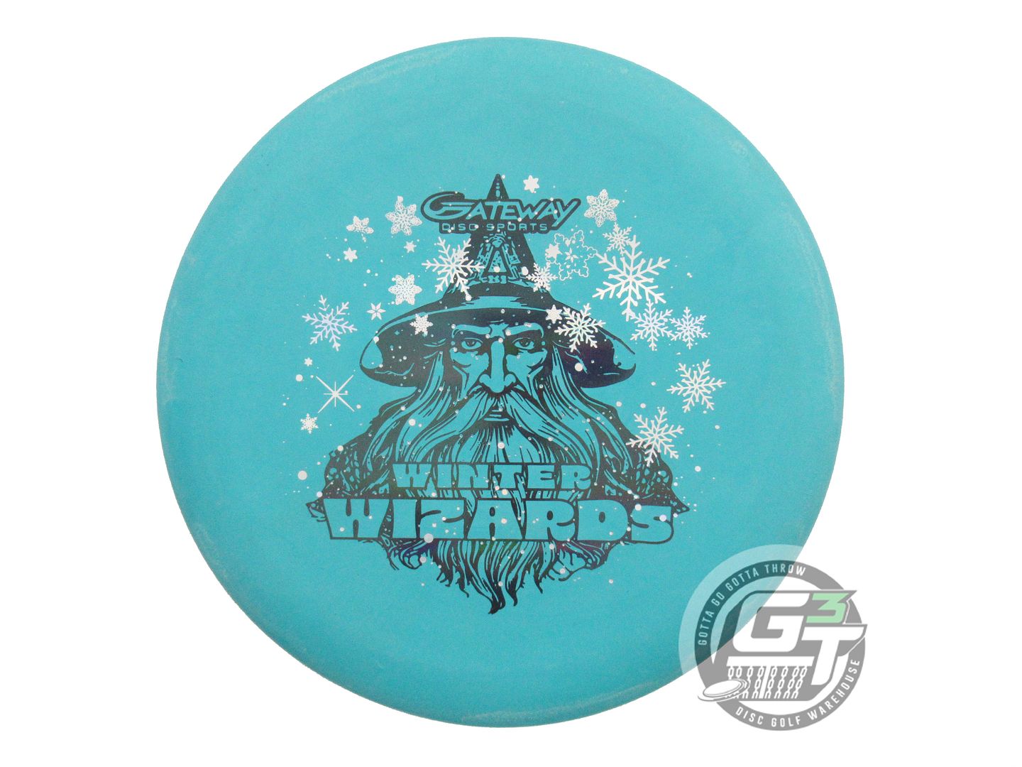 USED Gateway WINTER WIZARDS SureGrip SS Wizard 173g Teal Holo Foil Putter Disc