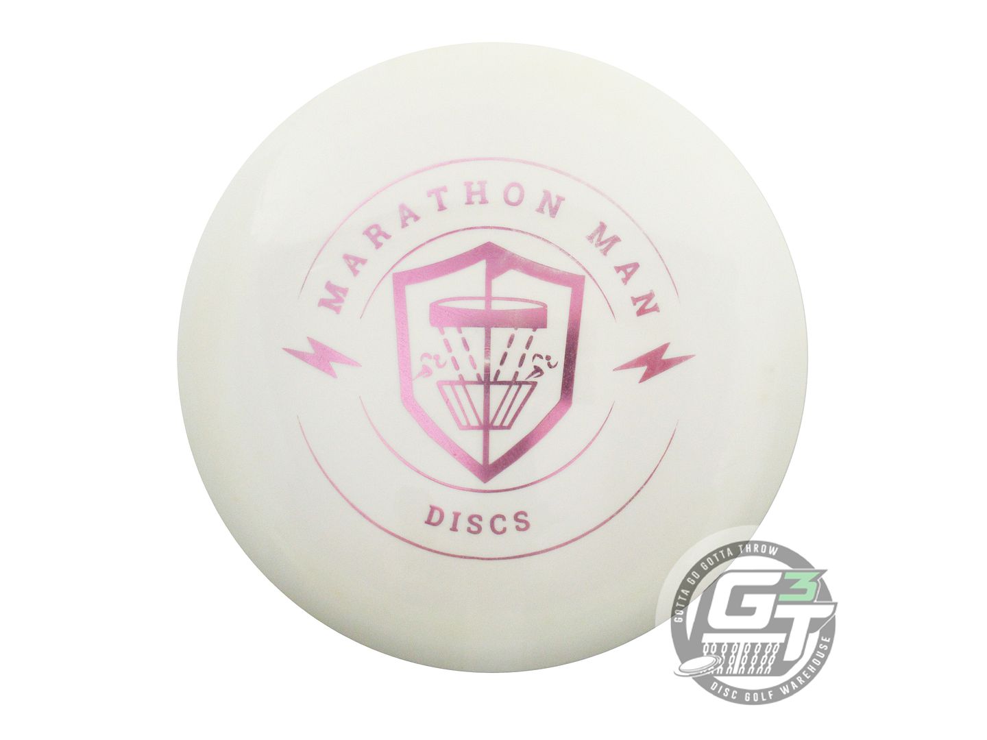 USED Innova Star Destroyer 175g White Pink Foil Distance Driver Golf Disc