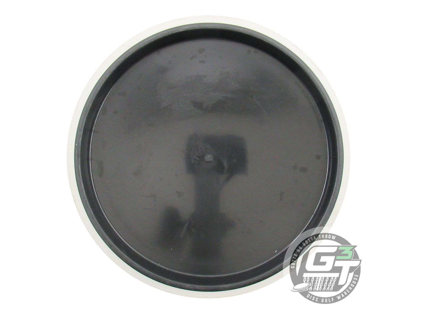 USED MVP Disc Sports R2 Neutron Reactor 176g Black White Rim Midrange Golf Disc
