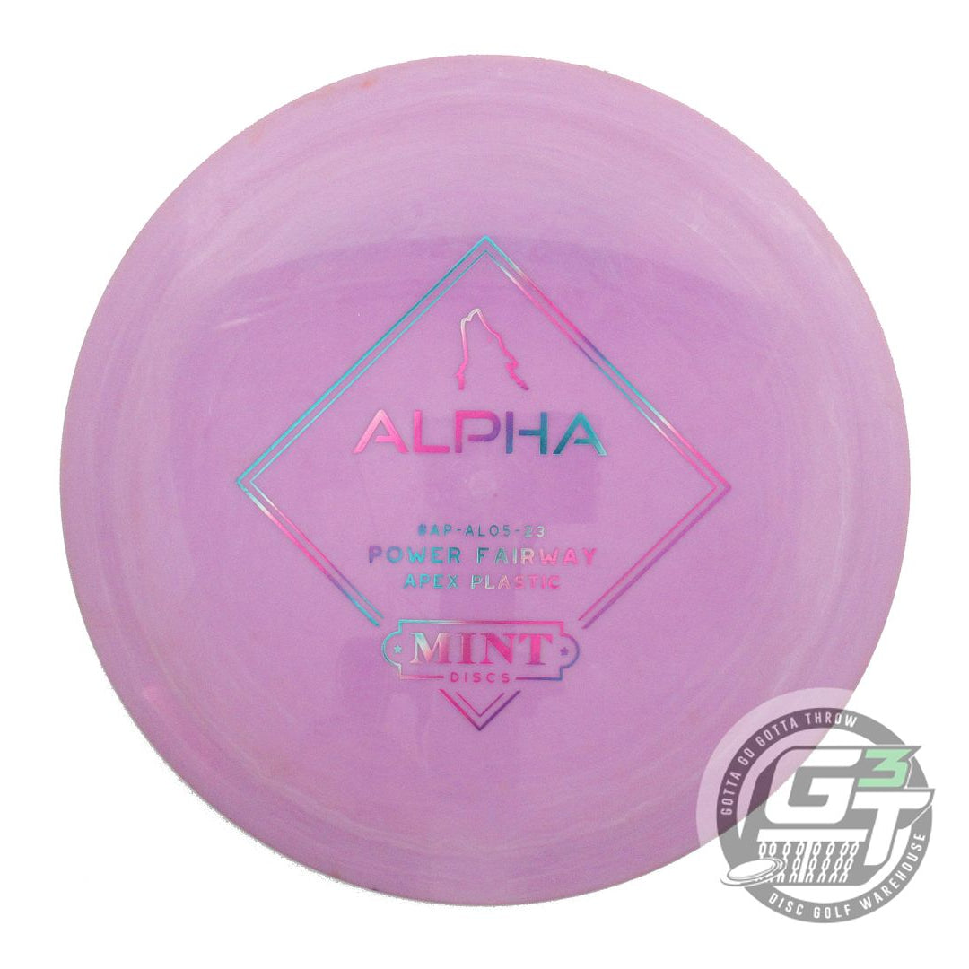USED Mint Discs Apex Alpha 176g Lilac Fairway Driver Golf Disc