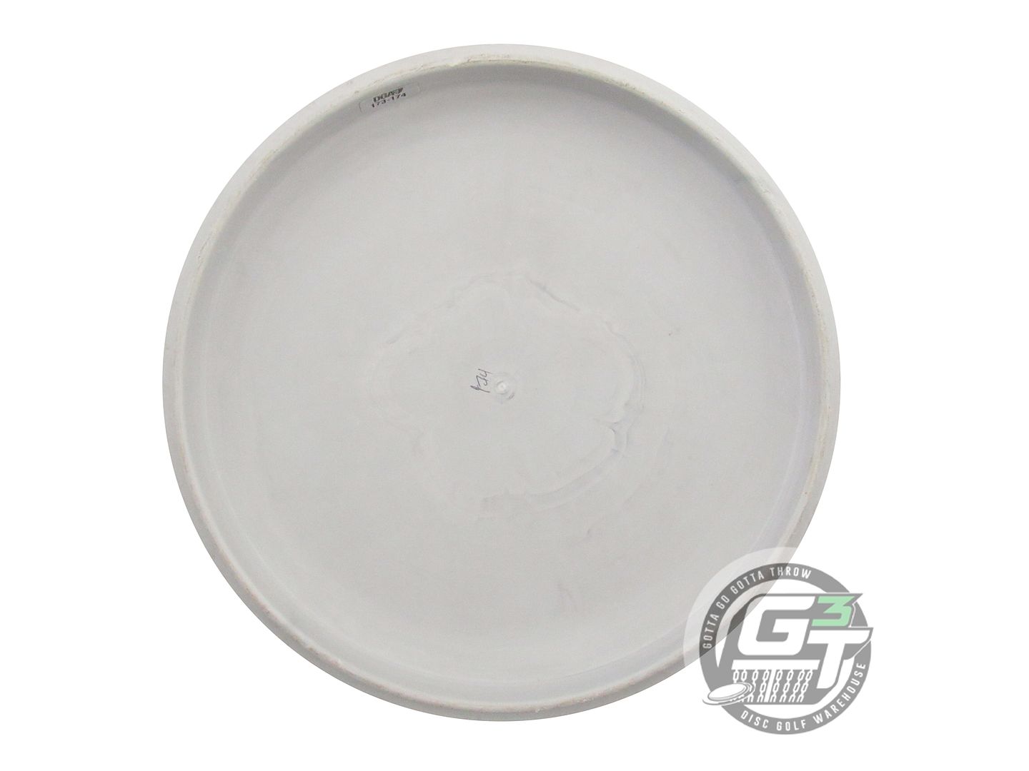 USED DGA D-Line Steady 174g Gray Teal Shatter Foil Putter Golf Disc