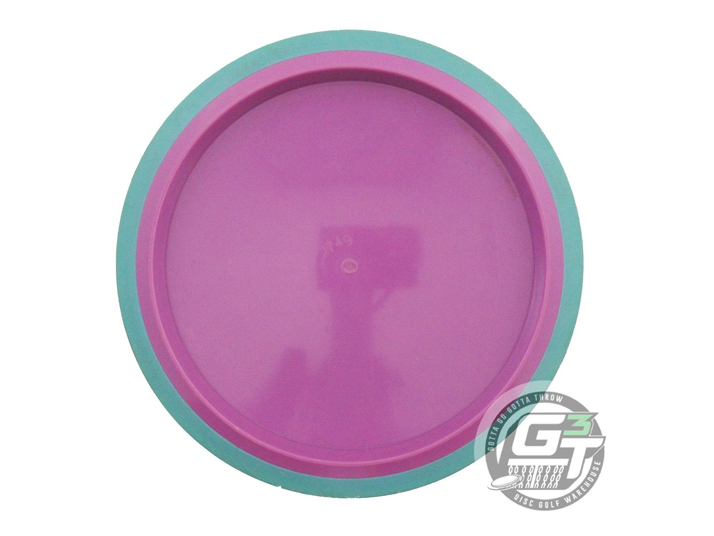 USED Axiom Discs Neutron Virus 174g Purple Green Rim Distance Driver Disc