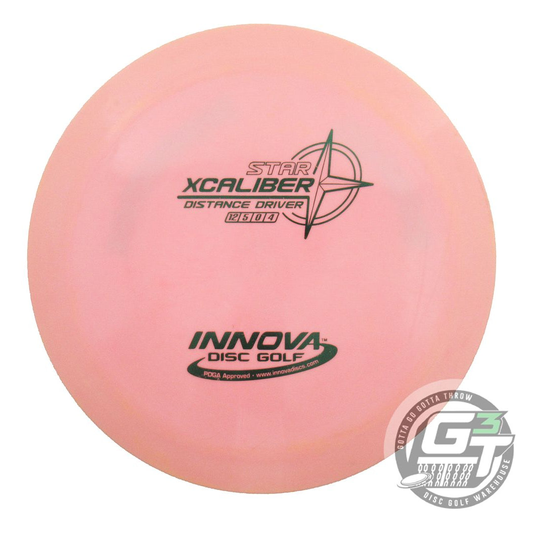 USED Innova Star Xcaliber 171g Pink Green Foil Distance Driver Golf Disc