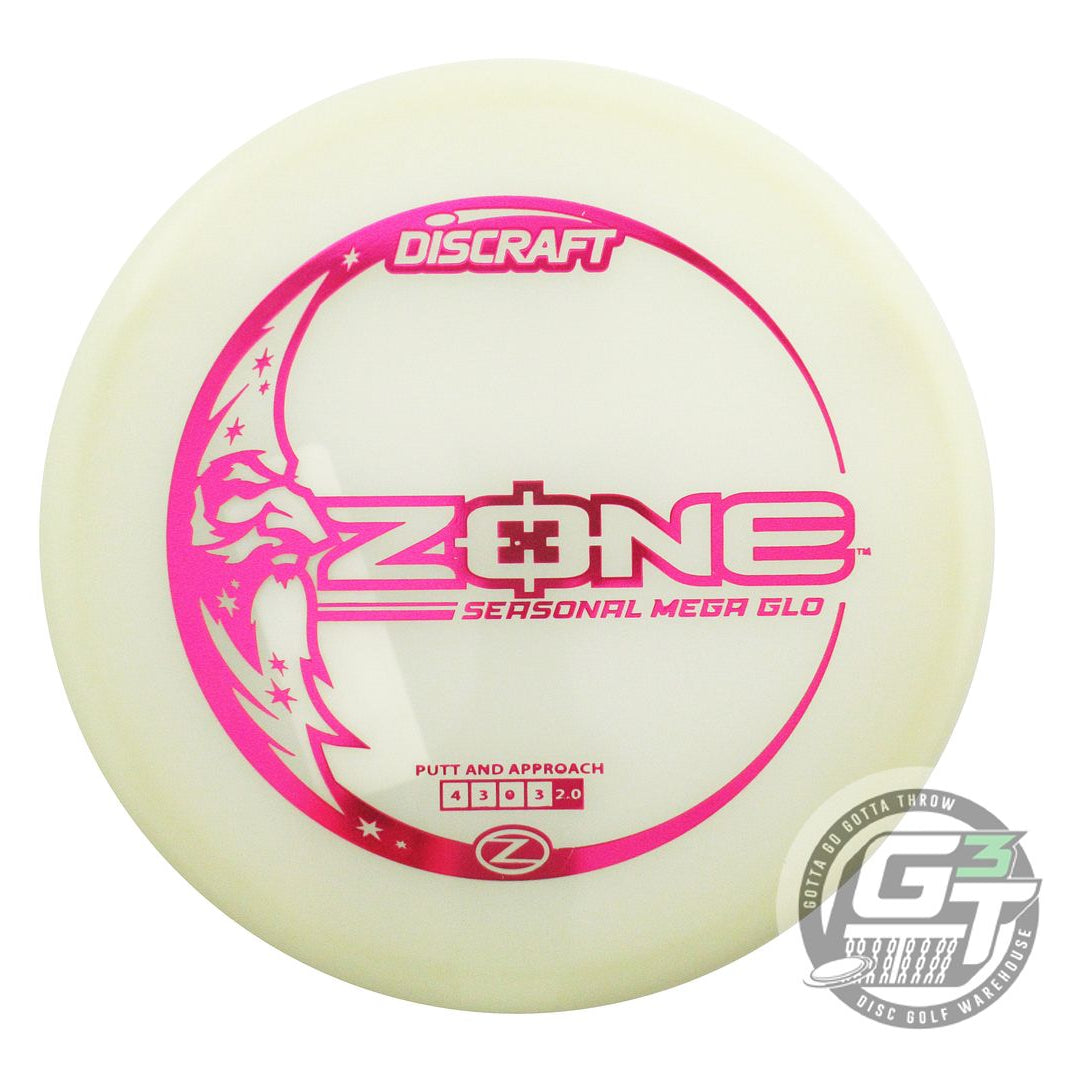 Discraft Seasonal Mega Glo Z Zone Putter Golf Disc (Individually Listed) - Gotta Go Gotta Throw