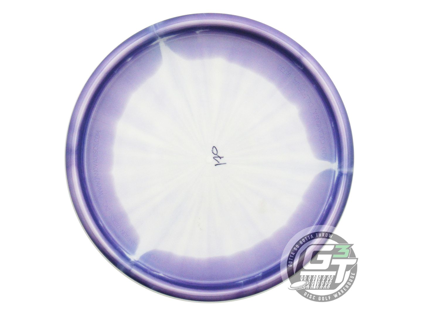 USED Innova Halo Star Invader 170g Purple-White Putter Golf Disc