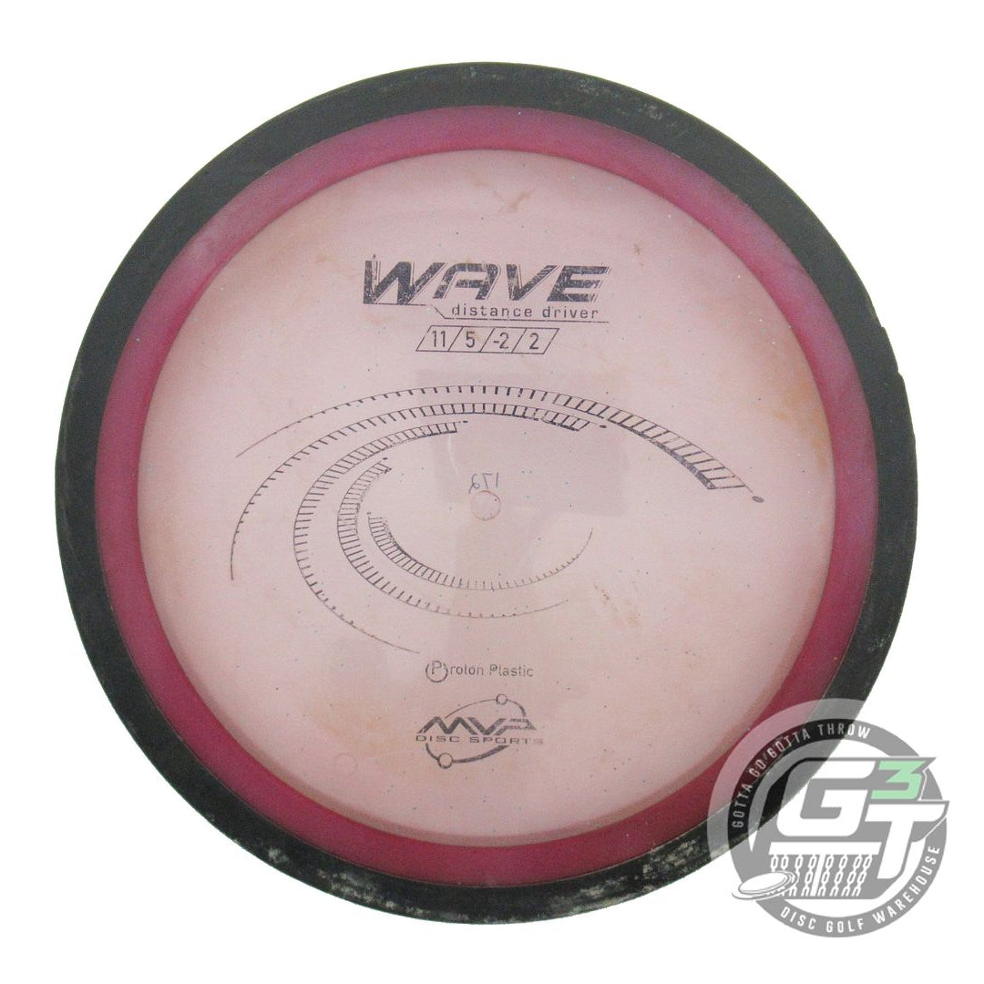 USED MVP Disc Sports Proton Wave 172g Pink Distance Driver Golf Disc