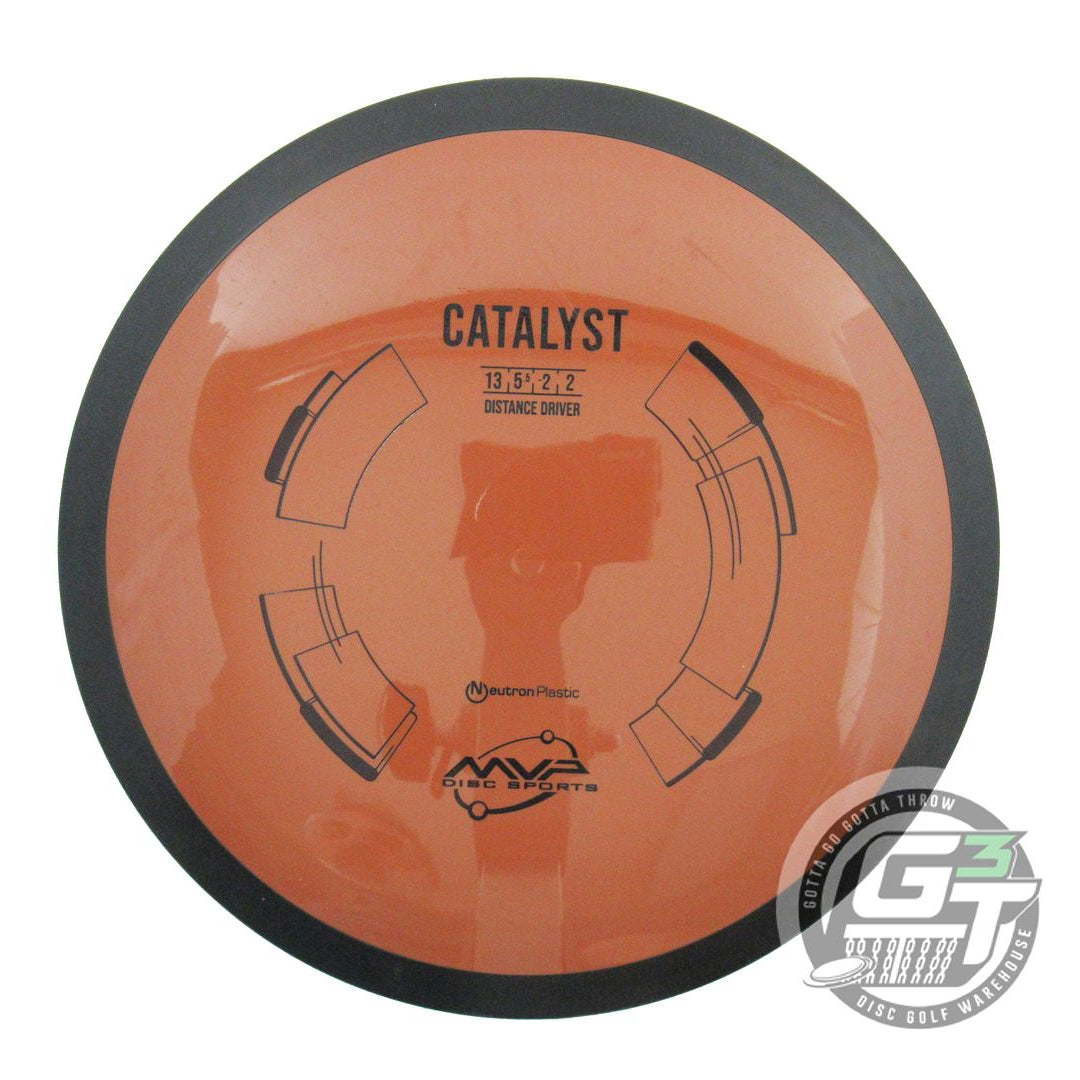USED MVP Disc Sports Neutron Catalyst 172g Brown Distance Driver Disc