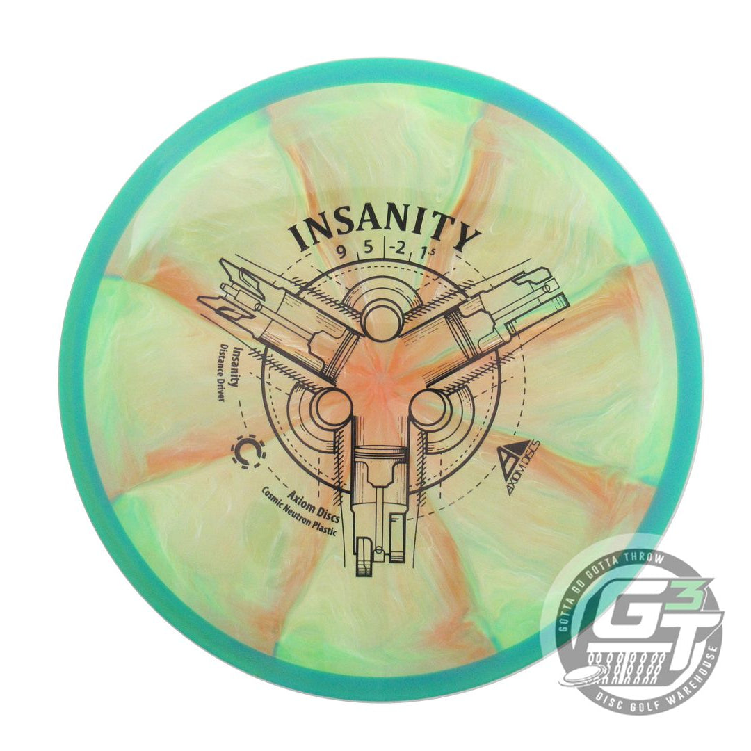 Axiom Cosmic Neutron Insanity Distance Driver Golf Disc (Individually Listed) - Gotta Go Gotta Throw