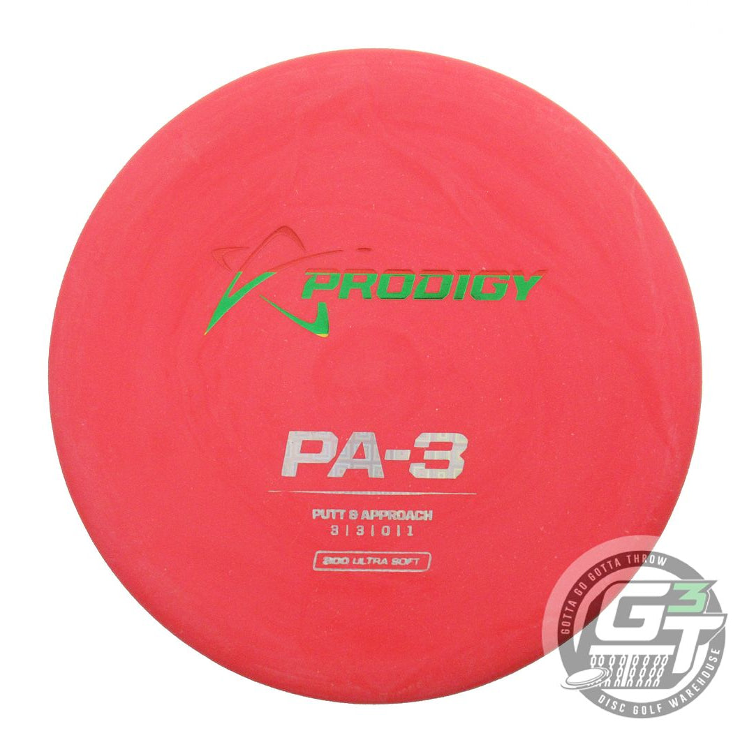 Prodigy 300 Ultra Soft PA3 Putter Golf Disc (Individually Listed)
